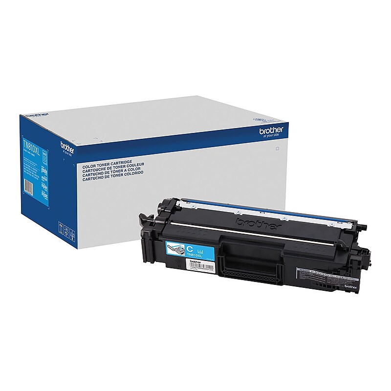 Brother TN810XL Cyan High Yield Toner Cartridge, Prints Up to 9,000 Pages (TN810XLC) image 1