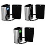 Alpine Industries Commercial Indoor Three-Stream Recycling Station, 10.5 Gallon, Stainless Steel (ALP470-40L-R-T-CO)~#|#~1E5626D0-2FD7-4572-A712890B5565A65F_sc7