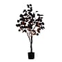 Nearly Natural Pre-Lit Artificial Halloween Black Eucalyptus Tree, 4' (T5221)~#|#~1E56CEED-97F8-41F6-B1806C7887CC6A7D_sc7