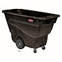 Rubbermaid Commercial Cube Truck, 450 lb. Capacity, Black (FG9T1300BLA)~#|#~1E56DC80-1B97-42D5-A7F5A7FD282F0FA3_sc7