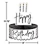 Creative Converting Golden Wishes Birthday Party Kit, Black/Gold, Serves 8 (DTC9506E4A)~#|#~1E5BE6B2-448F-4C0B-BF69AABC1BB92294_sc7