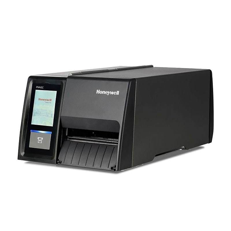 Honeywell PM45CA1000030200 PM45c Thermal Transfer Label Printer, Wired, Black image 1
