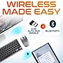 Delton N35 Portable/Travel/Small Wireless Keyboard and Mouse Combo, Silver (DKMKITMIN35-WB)~#|#~1E5F17CC-97E3-43CA-955FAD96A90610E0_sc7
