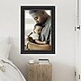 Amanti Art Ridge 20" x 30" Polystyrene Picture Frame, Black Satin (A42677345682)~#|#~1E5FA1DD-FB9C-408B-ABB8158273C807E3_sc7