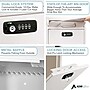 AdirOffice Steel Medium Wall Mounted Interoffice Mailbox Drop Box, White (631-05-WHI-KC)~#|#~1E634385-EBA8-4980-9F01C1A0C3032E73_sc7