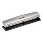 Bostitch 3-Hole Punch, 12 Sheet Capacity, Silver/Black (HP12)~#|#~1E652343-F2B7-4666-816DFF1BD1CA6207_sc7