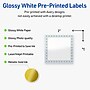 Avery Laser/Inkjet Square Multipurpose Labels, 2" x 2", White, 120/Pack (S00-DME)~#|#~1E6849E1-9121-482B-8E42008F5FFEB2DB_sc7