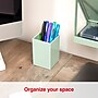 Staples Plastic Pen Cup, Sage Green (ST63862)~#|#~1E68C098-40A2-4A92-943542F57702791B_sc7