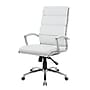 Boss Office Products Ergonomic CaressoftPlus Vinyl Swivel Executive Chair, White (B9471-WT)~#|#~1E68D0C2-FAFA-467F-95C0EEB5B238B950_sc7