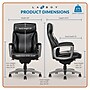 La-Z-Boy Arcadian Bonded Leather Executive Chair, Black (60009)~#|#~1E6BC24F-C4A4-43CB-98A4B2782D8CBEC8_sc7
