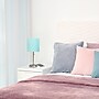 Creekwood Home Oslo 19.5" LED Table Lamp with USB Port, Brushed Steel/Aqua Shade (CWT-2012-AU-LB)~#|#~1E6D94ED-57F0-42CB-986B55E3D0B58A11_sc7