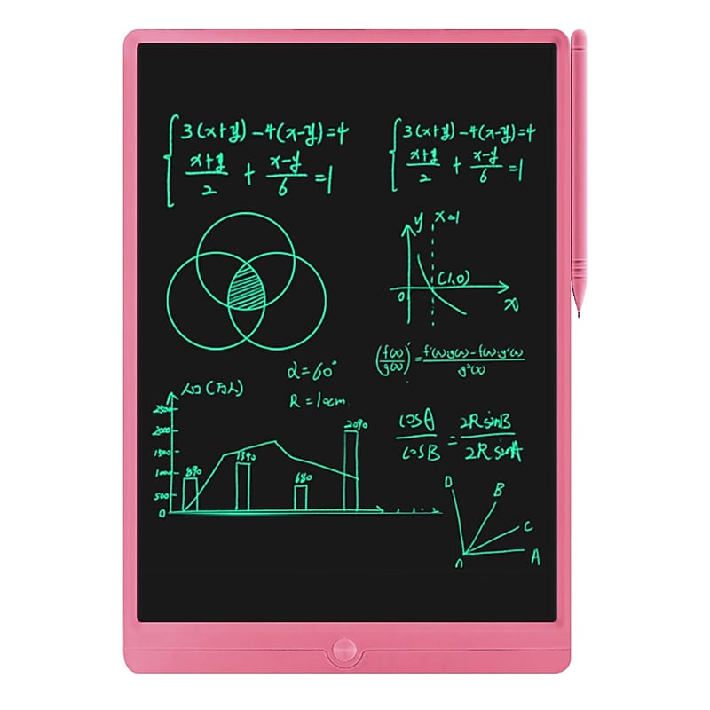 SaharaCase 13.5" Smart Notepad, Pink (WPD11) image 1