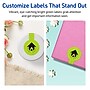 Avery Printable Decorative Edge Multipurpose Labels, 1.5" x 4", Bright Green, 640/Box (94116)~#|#~1E756DF7-0ADE-4A72-84BDD64B5EF7EADF_sc7
