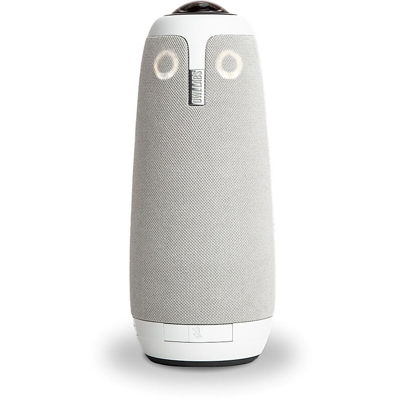 Owl Labs Meeting Owl 3 + Owl Bar Video Conferencing  Bundle, White (BND300-0021) image 1