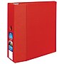 Avery Heavy Duty 5" 3-Ring Non-View Binders, D-Ring, Red (79586)~#|#~1E7B2CA2-12E5-4437-9A832E7BCE136EA7_sc7