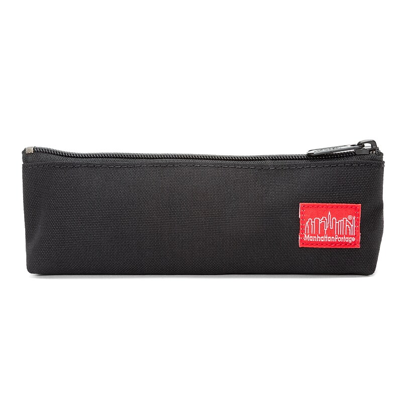 Manhattan Portage Fountain Nylon Zipper Pencil Case, Black (1066 BLK) image 1