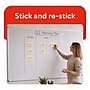 Staples Recycled Sticky Notes, 3" x 3", Sunshine Collection, 100 Sheets/Pad, 12 Pads/Pack (S33YR12/52564)~#|#~1E7F77F7-DF84-4E58-92E0F0BACD1F9451_sc7