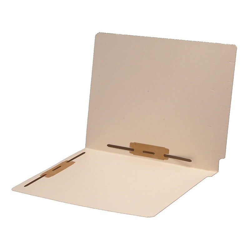 Medical Arts Press Reinforced End Tab File Folder, Straight Cut, Letter-Size, Manila, 50/Box (S-09193) image 1