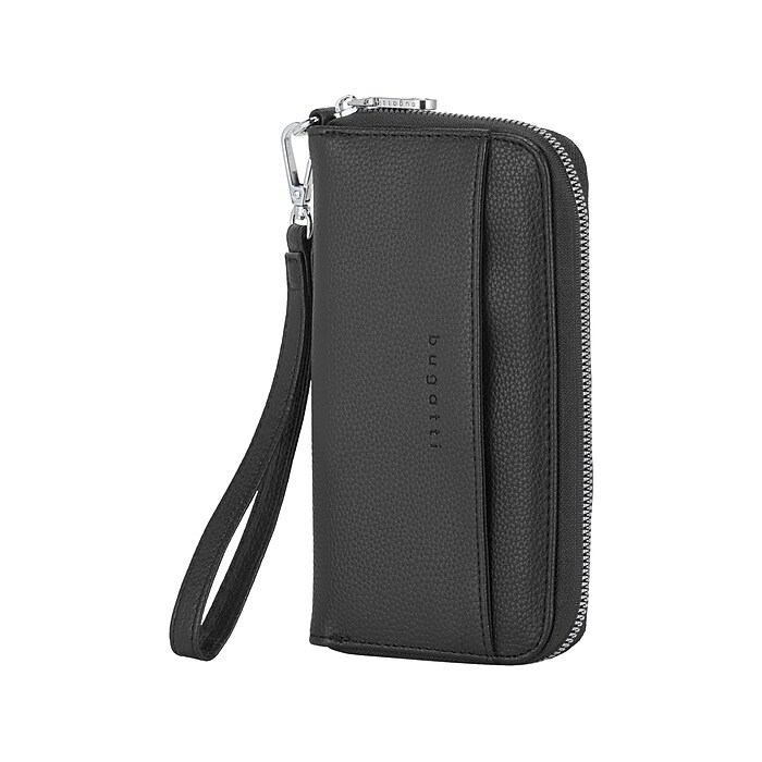 chiiiibag wallet bag ブラック Black Dulcie Zip-Around Square Wallet - Black - Wallets - CHARLES