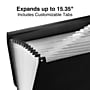 Staples Plastic Accordion File, 13-Pocket, Letter Size, Black (TR51807)~#|#~1E864D52-6EDF-41C3-B4FBA9D7D1C7EB34_sc7