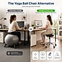 Uncaged Ergonomics Wobble Stool Air Armless Fabric Active Stool, Black/Silver (WSA-B)~#|#~1E92F5FD-4DD2-42E7-97FFB8A64FD4DE12_sc7