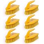 BISON LIFE 6" Polypropylene Iron Handle Scrub Brush, Yellow, 6/Pack (BPES-IRBH-PP-Y-6)~#|#~1E969793-F3C5-411D-A7B1AB1BF41F99CB_sc7