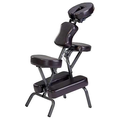 Master Massage The Bedford Chocolate Brown Portable Massage Chair