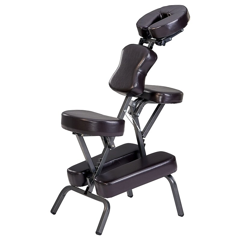 Master Massage The Bedford Chocolate Brown Portable Massage Chair (46463) image 1