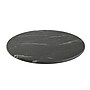 Flash Furniture TopGuard 24" Round Wood Outdoor Table Top, Black Faux Marble (STRD600MMBKMAR)~#|#~1EA26F18-5C04-4E4B-A19698BACA434A74_sc7