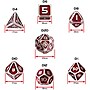 ENHANCE DnD Solid Metal Dice Set, Red (ENTTDM7520RDWS)~#|#~1EA4FA89-51A1-406F-A6AA9E96DB20D454_sc7
