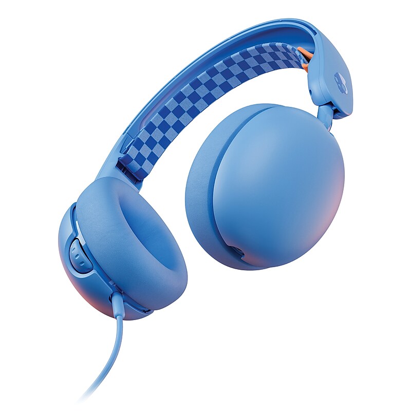 Skullcandy Grom Children's Over-Ear Headphones with Microphone, Surf Blue (S6KAY-R740) image 1