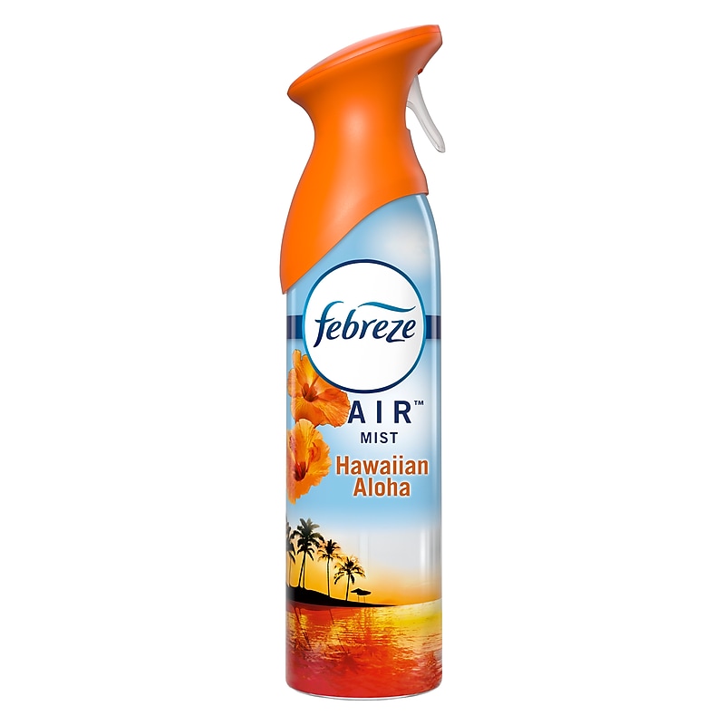 Febreze Odor-Fighting Air Freshener Spray, Hawaiian Aloha Scent, 8.8 oz. (96260) image 1