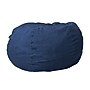 Flash Furniture Duncan Cotton Large Refillable Bean Bag Chair, Denim (DGBEANLGDENIM)~#|#~1EB4A186-145A-44BE-927E47FF7693B90A_sc7