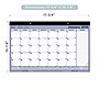 2026 Brownline Classic 17.75" x 10.875" Monthly Desk Pad Calendar, Blue/White (C181700)~#|#~1EB4E3DA-58D9-4EEF-9EC101C163150E2F_sc7