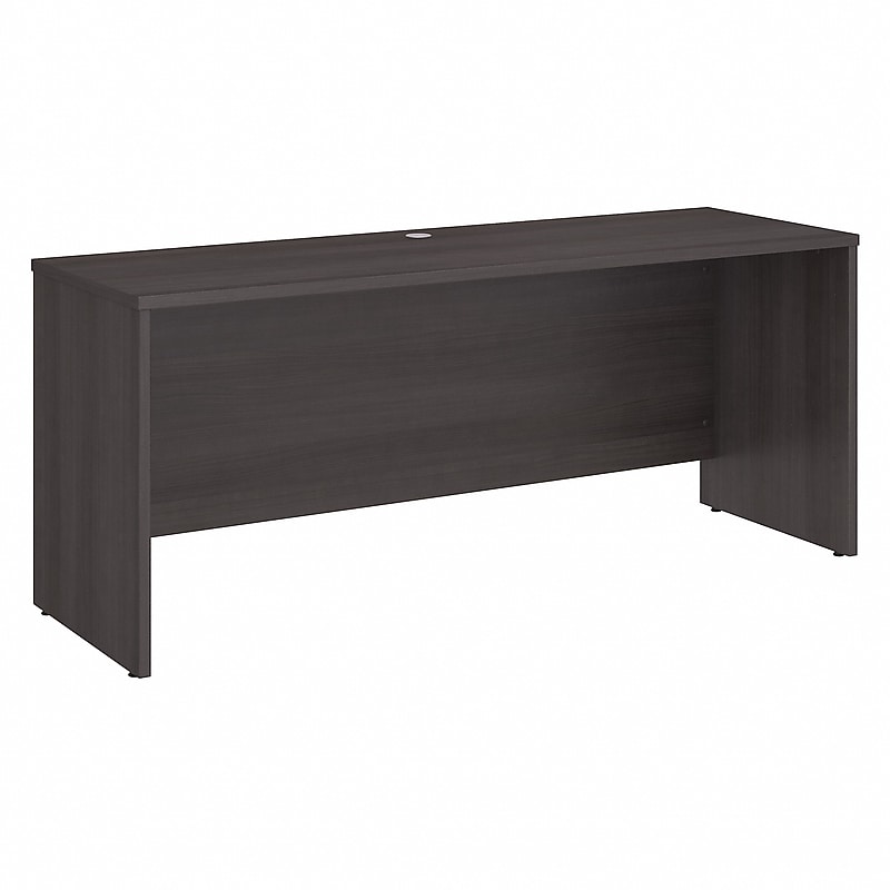Bush Business Furniture Studio C 72"W Credenza Desk, Storm Gray (SCD372SG) image 1