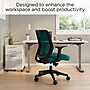 Staples Essentials Ergonomic Fabric Swivel Task Chair, Teal (UN60410)~#|#~1EBA35F8-57AA-4D13-BFEAE6872B996EA7_sc7