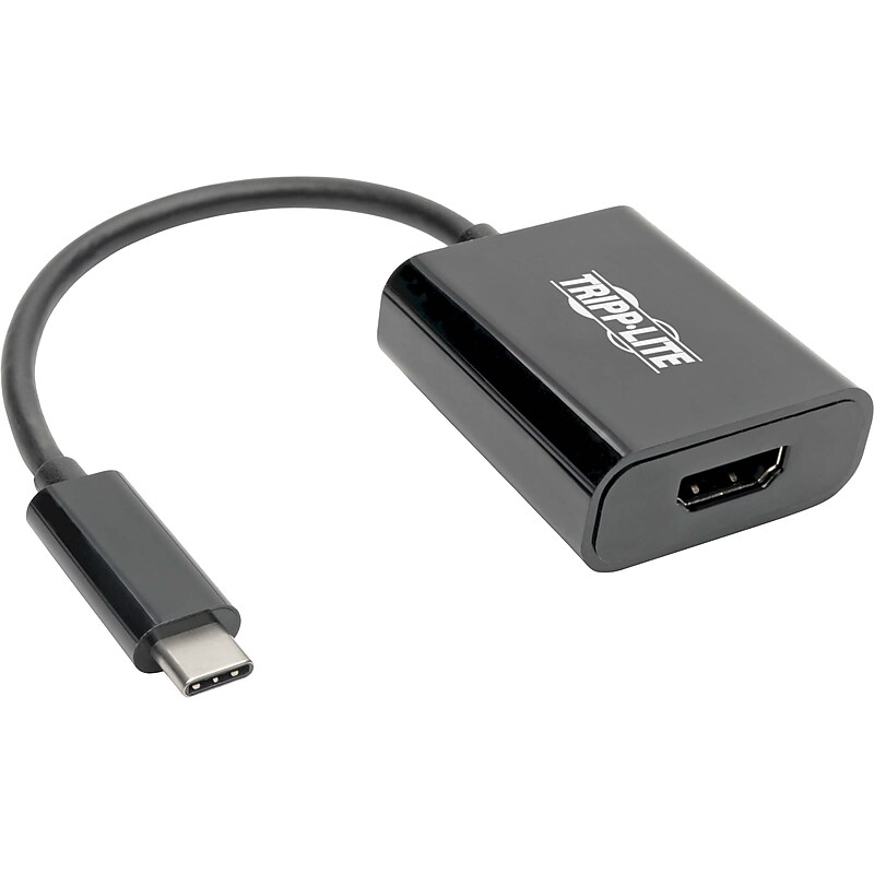 Tripp Lite USB-C to HDMI Video Adapter, Black (U444-06N-HDB-AM) image 1