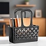 iDESIGN Small Plastic Storage Bin, Black (79222)~#|#~1EBE7357-F6EE-40F4-9F2D9C25E37CAA60_sc7