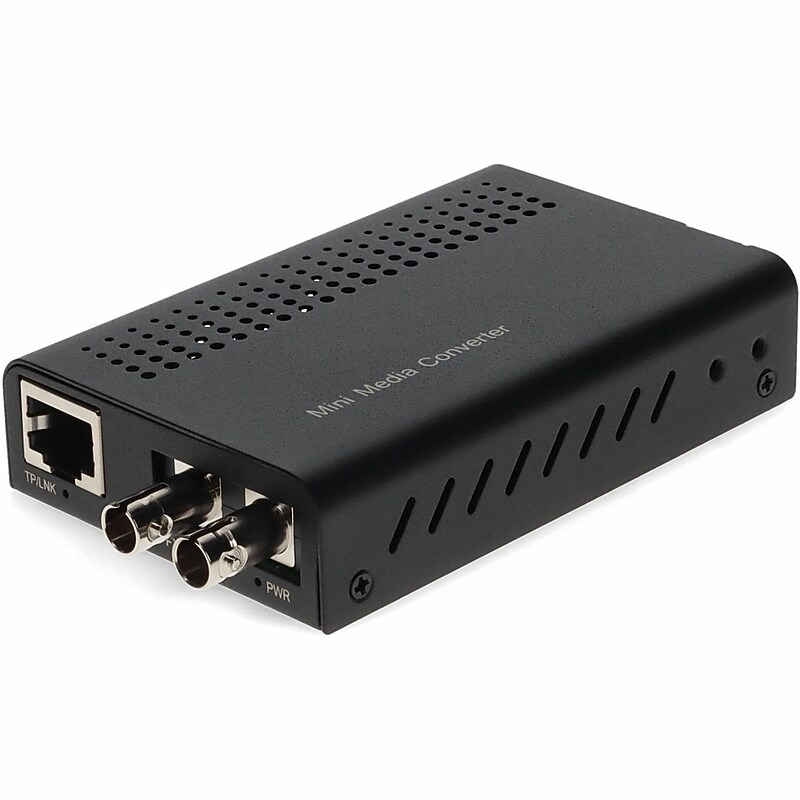 AddOn Gigabit Ethernet Multimode Media Converter, 1000 Mbps (ADD‑GMCMN‑SX‑ST) image 1