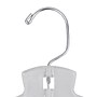 Nahanco 10" Plastic Super Heavy Weight Infant Dress Hanger, Clear, 100/Pack (410)~#|#~1EC004FA-841C-4797-9AC0233381F9DA98_sc7
