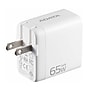 ADATA GaN USB Charger, 65W, White (CHARGERU-0653-QCPDWH)~#|#~1ECBB1D2-CB5E-47DC-8B1889E96268F486_sc7