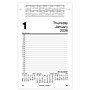 2026 AT-A-GLANCE 8" x 5" Daily Desk Pad Calendar Refill Pages, White/Black (E458-50-26)~#|#~1ECDA9DB-B421-4411-A8445B5925E6B8B0_sc7