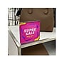 Azar Sign Holder, 6" x 6", Clear Acrylic, 2/Pack (104556-2PK)~#|#~1ECE2E00-7A8F-4BF4-A148A0AF1AD2EA46_sc7