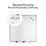 TRU RED™ Magnetic Steel Dry Erase Board, Satin Frame, 2' x 2' (TR61179)~#|#~1ECFB20B-7793-4C32-B7A47F161219BA2D_sc7