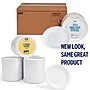 Perk™ Economy Paper Plates, 6", White, 1000/Carton (PK56517)~#|#~1ED1C294-070A-4541-BD58B48E071D2169_sc7