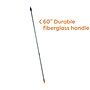 Coastwide Professional™ 60" Fiberglass Push Broom Handle, Threaded Nylon Tip (CW61074-CC)~#|#~1ED3C119-A4B7-4E61-B735C3BD9C84FBB1_sc7