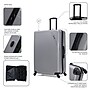 DUKAP Discovery 33.66" Hardside Suitcase, 4-Wheeled Spinner, TSA Checkpoint Friendly, Pink (DKDIS00XL-PNK)~#|#~1ED590FC-813A-4ED7-B06BAC8111B46026_sc7
