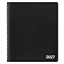 2027 Staples 7" x 8.75" Monthly Planner, Faux Leather Cover, Assorted Colors (ST12942-27)~#|#~1ED80A24-A37D-48BB-BA883796BC8E415A_sc7