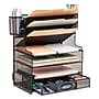 Mind Reader Metal Mesh Desk Organizer, Black (MSUP7C-BLK)~#|#~1EDB589B-BD4B-4F3A-8487E0E1FF1B51BC_sc7