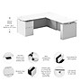 Bush Business Furniture Stratus 72"W Electric L-Shaped Adjustable Standing Desk with File Cabinet, White (SUT016WH)~#|#~1EDF93E8-CB06-49F1-AA6BEEE22DC6DB9D_sc7